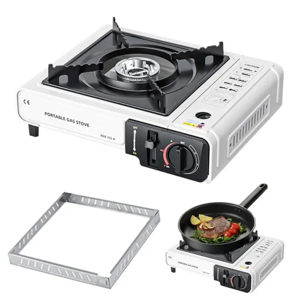 Cassette Camping Stove Cassette Camp Stove For Outdoor Cooking Windproof High Performance Precise Heat Control Camp Cooking 1