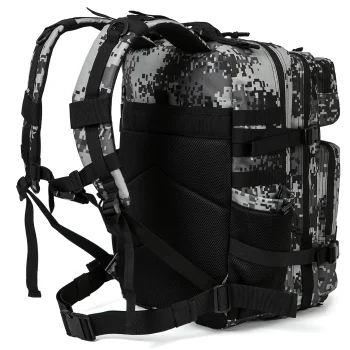 QT&QY 50L Tactical Backpack survival Bag Hunting MOLLE Backpack GYM For Men EDC Outdoor Hiking Rucksack Witch Bottle Holder 3