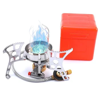 3900W Portable Gas Stove Split Gas Furnace Outdoor Camping Stove Piezo Ignition Stove/Manual Ignition Stove 1