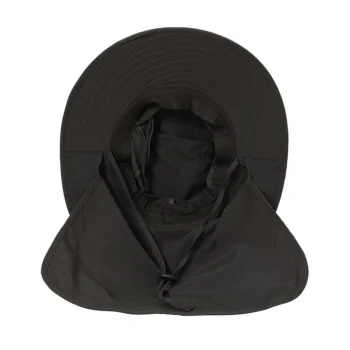 2in1 Summer UV Proteciton Bucket Hat With Back Neck Flap Cover Unisex Outdoor Safari Hiking Fishing Sunhat 3