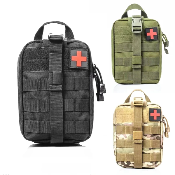 Medical Kit First Aid Pack Survival Emergency Medicine Waist Bag Molle Kit Gear Rescue Equipment Tourniquet 1