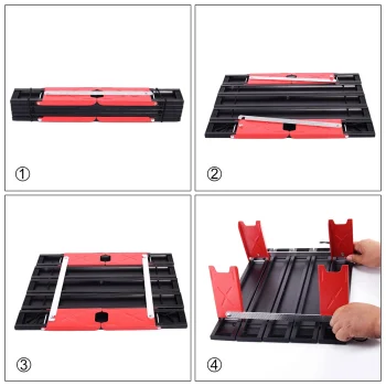 Widesea Camping Mini Portable Foldable Table for Outdoor Picnic Barbecue Tours Tableware Ultra Light Folding Computer Bed Desk 5