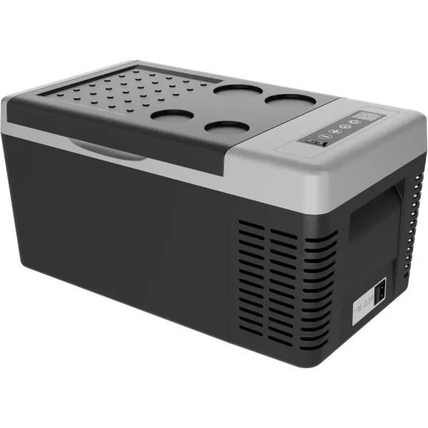 12V Car Refrigerator, Portable Freezer, 24 Quart Fridge Portable Freezer Touch Control(-4°F~68°F), Car Cooler With Wheels 1