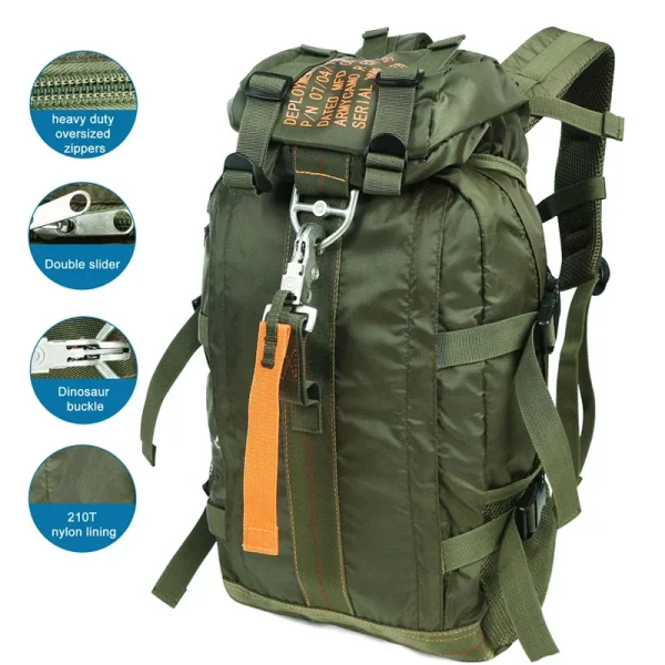 Travel Hiking Backpack Trekking Camping Backpacks Waterproof Hiking Daypack Lightweight Outdoor Sport Travel Backpack for Men 2