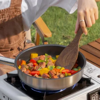Cassette Camping Stove Cassette Camp Stove For Outdoor Cooking Windproof High Performance Precise Heat Control Camp Cooking 3