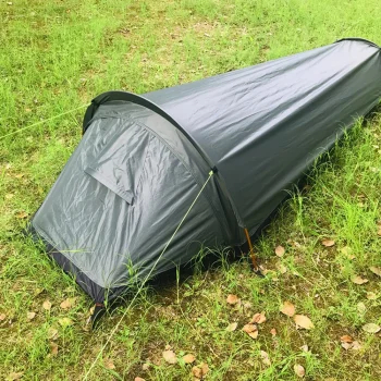 Backpacking Tent Outdoor Camping Sleeping Bag Tent Lightweight Single Person Tent 2