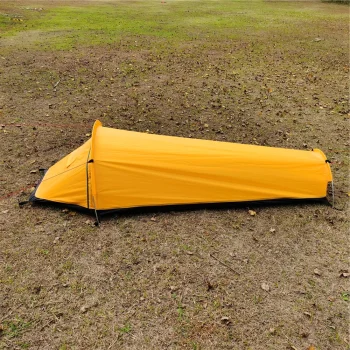 Backpacking Tent Outdoor Camping Sleeping Bag Tent Lightweight Single Person Tent 3