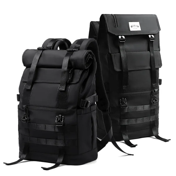 MOYYI 3 in 1 Expandable Laptop Ruckpack Waterproof Outdoor Sport Flip Hiking Knapsack 1