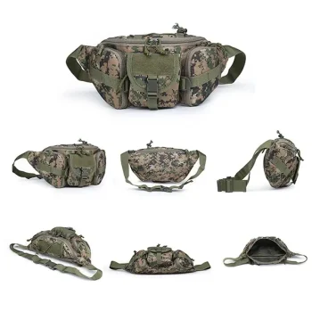Military Style Outdoor Molle Waist Bag Belt Pack 3
