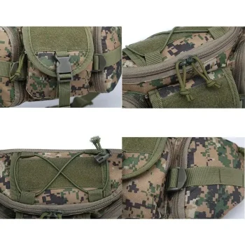 Military Style Outdoor Molle Waist Bag Belt Pack 5