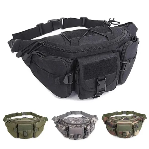Military Style Outdoor Molle Waist Bag Belt Pack 1