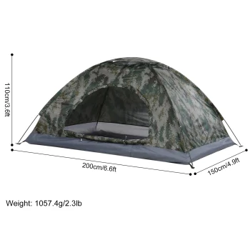 Tomshoo 1/2 Person Ultralight Camping Tent 3