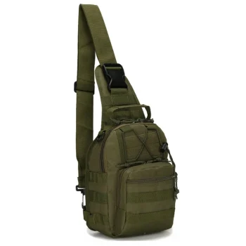 Tactical Shoulder Bag 800D Waterproof Oxford Small Chest Bag Outdoor Sports Sling Backpack for Hunting Hiking Camping 4
