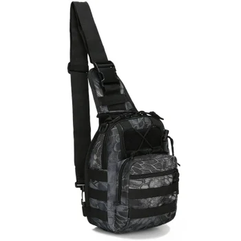 Tactical Shoulder Bag 800D Waterproof Oxford Small Chest Bag Outdoor Sports Sling Backpack for Hunting Hiking Camping 5