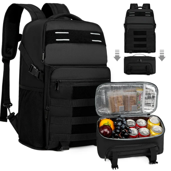 Insulated Backpack Lunch Bag Cooler Insulated Picnic Bag 15.6 Inch Laptop Backpack Outdoor Backpack Waterproof Cooler Ice bag 1