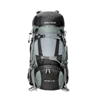 WESTTUNE 60L Explorer Internal Frame Backpack with Rain Cover 7